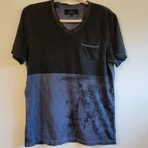 Buffalo Men's T-Shirt Short Sleeve Color Block Sz Medium